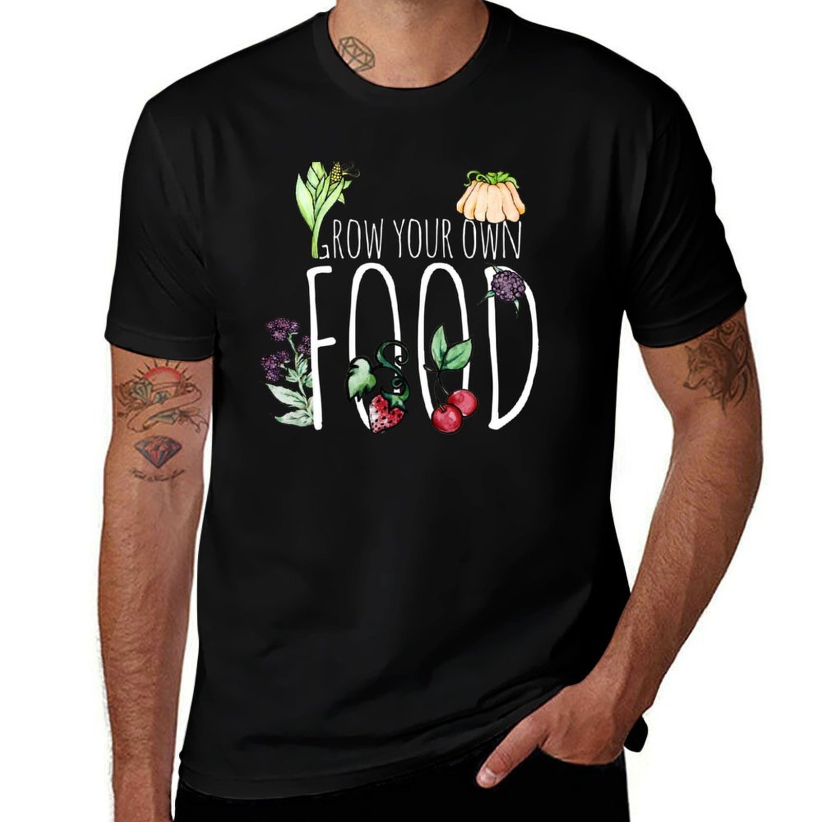 Urban Farming In China - T-shirt Grow your own FOOD per