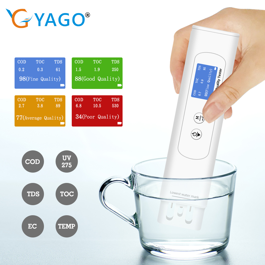 Ec Meter Digital - Tester della qualità dell'acqua Misuratore TDS
