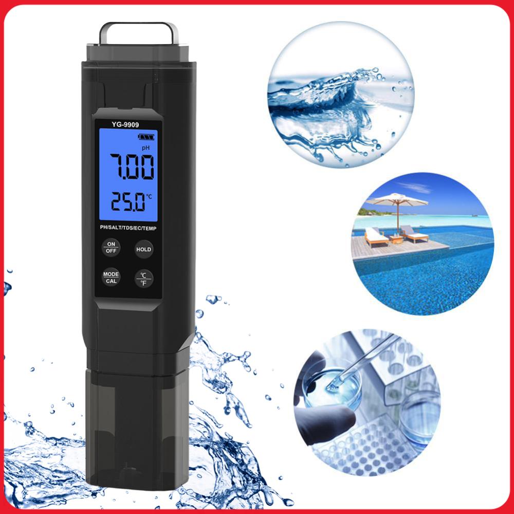 Ec Meter Digital - Tester Digitale 5 in 1 per