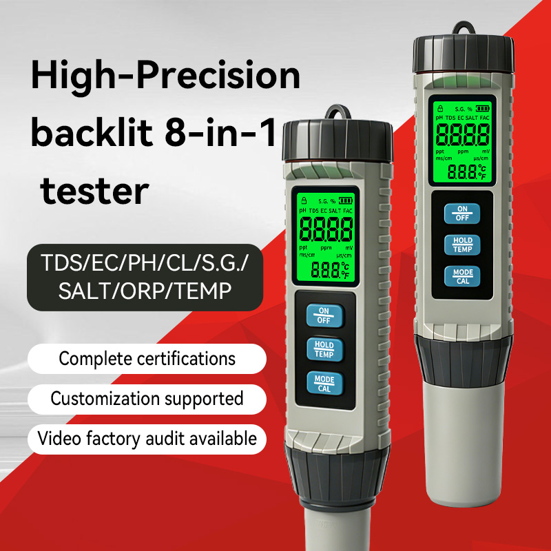 Ec Meter Digital - MF-X81 Tester Portatile per la Qualità
