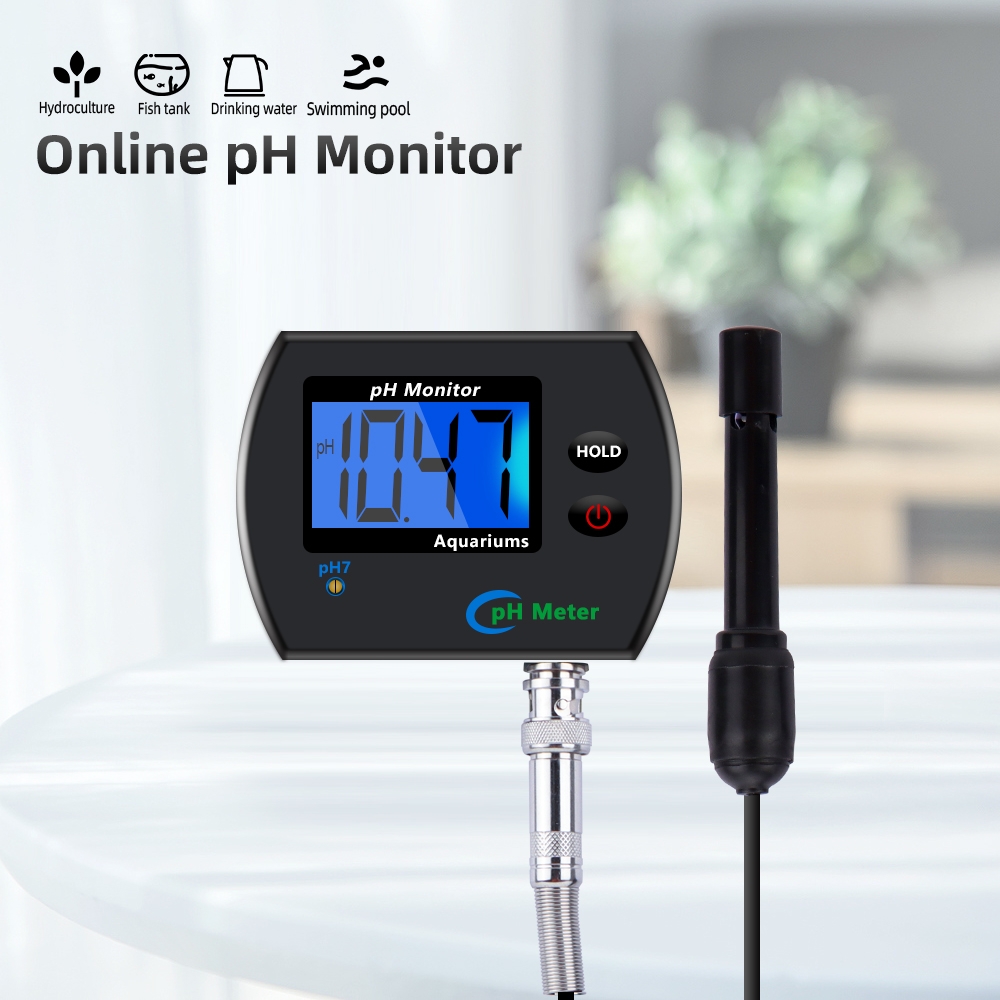 Ph Up Down Solution - Misuratore di PH per Acquario, Monitor